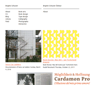 Tablet Screenshot of brigitteschuster.com